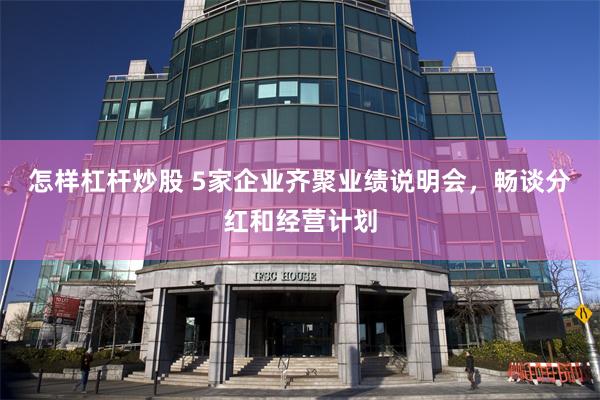 怎样杠杆炒股 5家企业齐聚业绩说明会，畅谈分红和经营计划