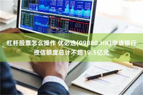 杠杆股票怎么操作 优必选(09880.HK)申请银行授信额度总计不超19.5亿元