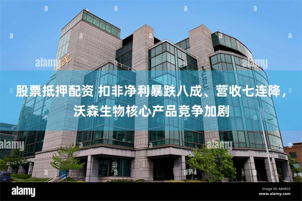 股票抵押配资 扣非净利暴跌八成、营收七连降，沃森生物核心产品竞争加剧